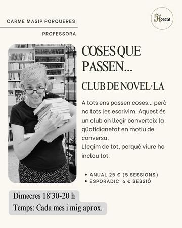 COSAS QUE PASAN. CLUB DE NOVELA | 