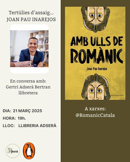 Tertúlia d'assaig: Amb ulls de romànic de Joan Pau Inarejos | 