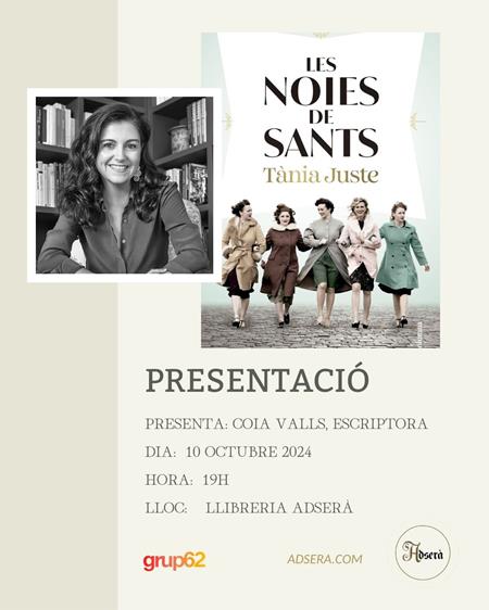 Presentació: Les noies de Sants de Tània Juste | 