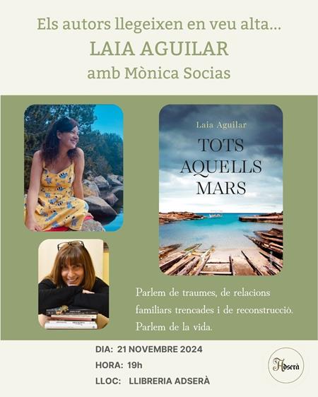 Els autors llegeixen en veu alta: LAIA AGUILAR | 