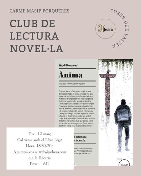 Club de lectura de novel·la Coses que passen | 