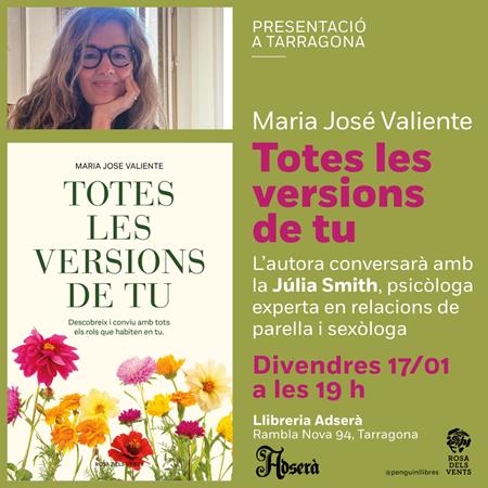 Tertúlia d'assaig: Totes les versions de tu de Maria José Valiente | 