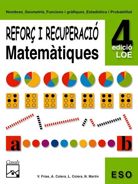 REFORÇ DE MATEMATIQUES 4 ESO | 9788421833339 | FRIAS,V