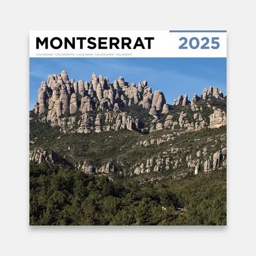 CALENDARI MONTSERRAT 2025  16X16 | 8424455250438