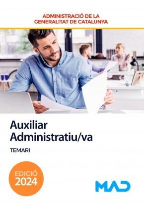 AUXILIAR ADMINISTRATIU / VA TEMARI | 9788414282847