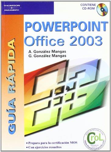 POWERPOINT 2003 | 9788428328791 | GONZALEZ MANGAS,ANTONIA GONZALEZ MANGAS,GASPAR