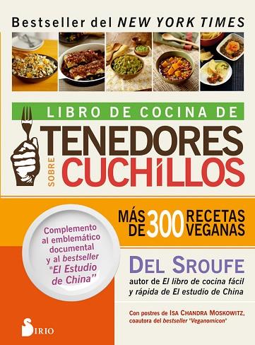 LIBRO DE COCINA DE TENEDORES SOBRE CUCHILLOS,300 RECETAS VEGANAS | 9788417399160 | SROUFE, DEL