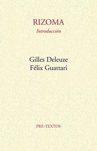 RIZOMA. INTRODUCCION | 9788485081028 | DELEUZE,GILLES GUATTARI,FELIX