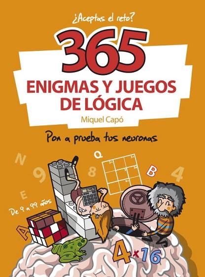 365 ENIGMAS Y JUEGOS DE LOGICA | 9788484412267 | CAPO,MIQUEL