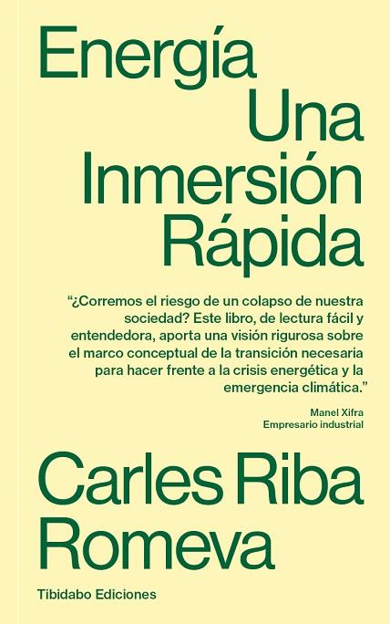 ENERGÍA UNA INMERSIÓN RÁPIDA | 9788419683847 | RIBA ROMEVA, CARLES