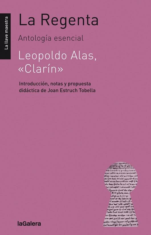 LA REGENTA. ANTOLOGIA ESENCIAL | 9788424661380 | ALAS (CLARIN), LEOPOLDO