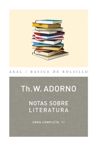 NOTAS SOBRE LITERATURA O.C. 11 | 9788446016717 | ADORNO,THEODOR W.