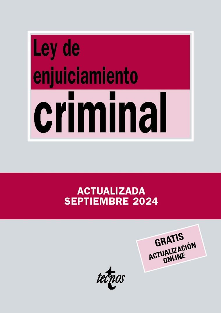 LEY DE ENJUICIAMIENTO CRIMINAL | 9788430991099