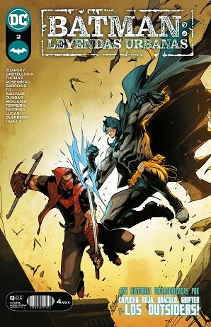 BATMAN: LEYENDAS URBANAS NÚM. 02 | 9788418931659 | THOMAS, BRANDON/ZDARSKY, CHIP/ROSENBERG, MATTHEW/CASTELLUCCI, CECIL