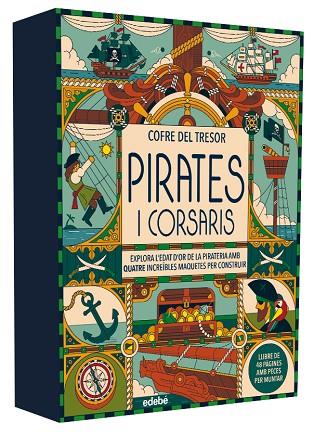 COFRE DEL TRESOR PIRATES I CORSARIS (LLIBRE + PECES PER MUNTAR) | 9788468370842 | DICKMANN, NANCY/CRUSHER, ALDO