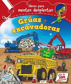 GRUAS Y EXCAVADORAS + DE 200 ADHESIVOS | 9788499740928