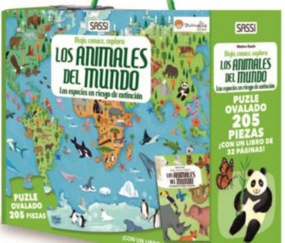 ANIMALES EN PELIGRO DE EXTINCION. VIAJA, CONOCE , EXPLORA. CON PUZZLE. EDIC. ILU | 9788418127199 | G. ALFONSI/I. TREVISAN/M. GAULE