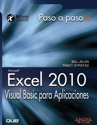 EXCEL 2010 VISUAL BASIC PARA APLICACIONES | 9788441528734 | JELEN,BILL SYRSTAD,TRACY