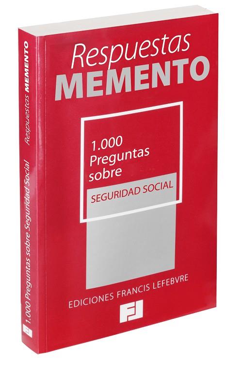 1000 PREGUNTAS SOBRE SEGURIDAD SOCIAL | 9788415911104 | FRANCIS LEFEBVRE