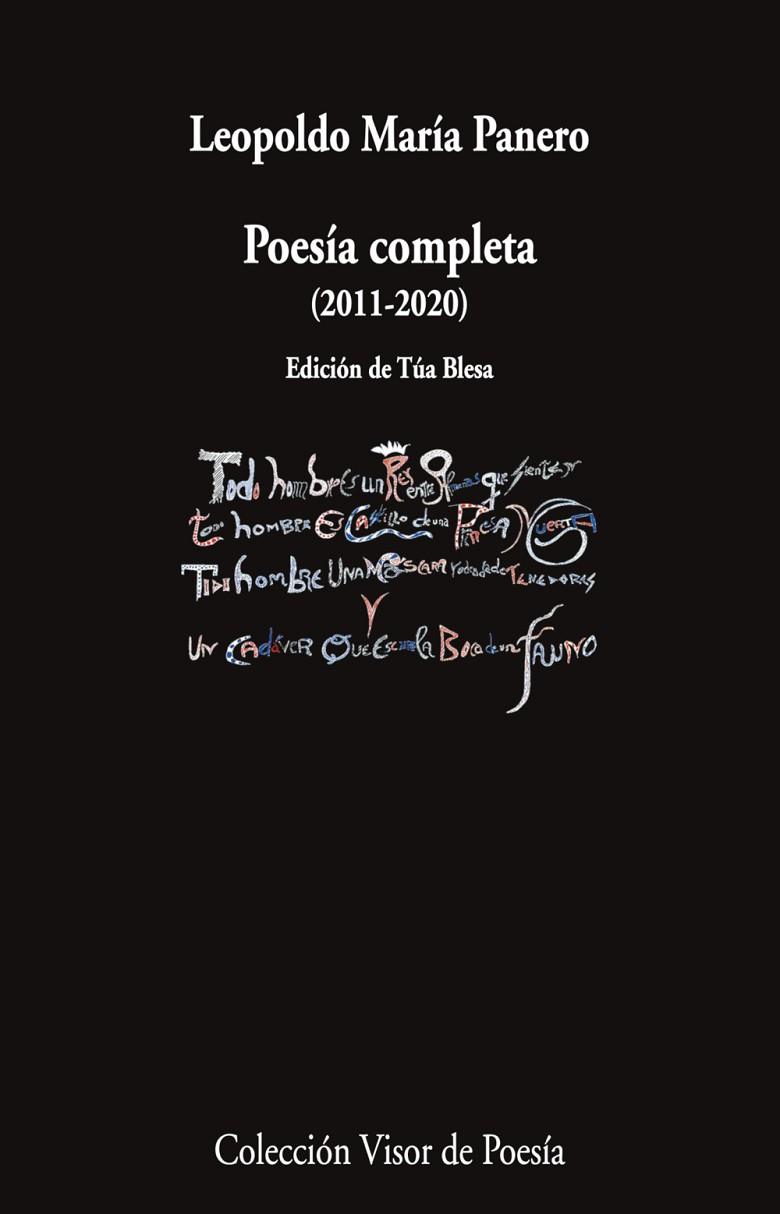 POESÍA COMPLETA (2011-2020) | 9788498955781 | PANERO, LEOPOLDO MARÍA