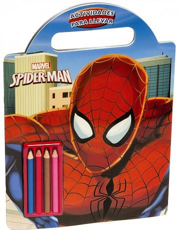 SPIDER-MAN. ACTIVIDADES PARA LLEVAR+CAJA COLORES | 9788415343608 | MARVEL