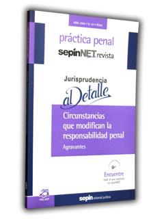 CIRCUNSTANCIAS QUE MODIFICAN LA RESPONSABILIDAD PENAL. AGRAVANTES | 9788495762566 | EDITORIAL SEPIN