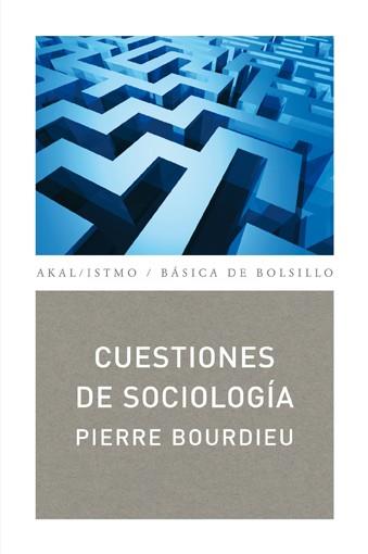 CUESTIONES DE SOCIOLOGIA | 9788446029878 | BOURDIEU,PIERRE