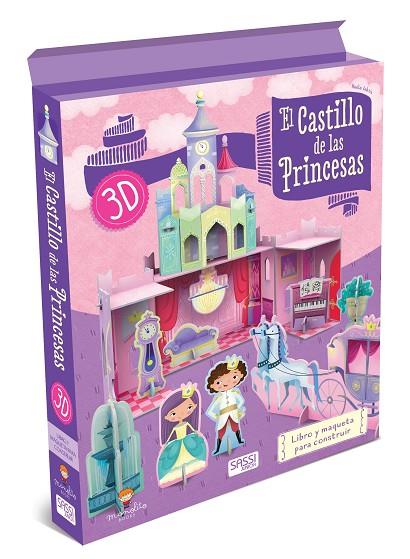 EL CASTILLO DE LAS PRINCESAS 3D (LIBRO Y MAQUETA PARA CONSTRUIR) | 9788417299576