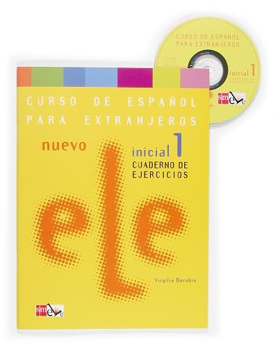 NUEVO ELE INICIAL 1. CUADERNO DE EJERCICIOS | 9788467509083 | BOROBIO,VIRGILIO