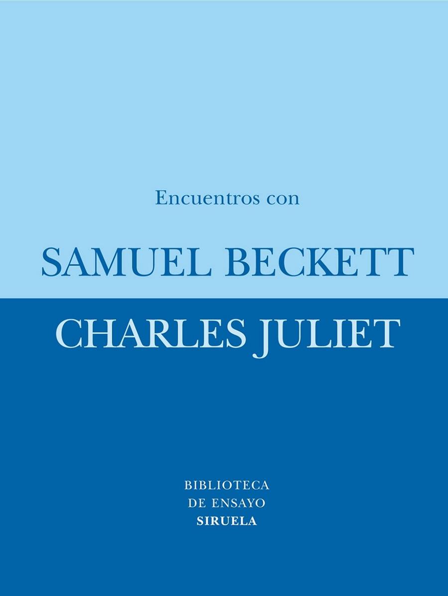 ENCUENTROS CON SAMUEL BECKETT | 9788478441785 | JULIET,CHARLES