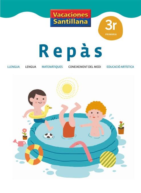 REPAS 3R. PRIMARIA. LLENGUA, MATEMATIQUES, CONEIXEMENT DEL MEDI,EDUCACIO ARTISTICA | 9788484355366