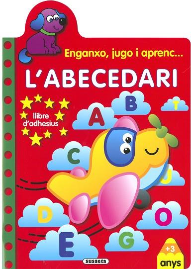 L'ABECEDARI LLIBRE D,ADHESIUS +3 ANYS | 9788467788013 | BUSQUETS, JORDI