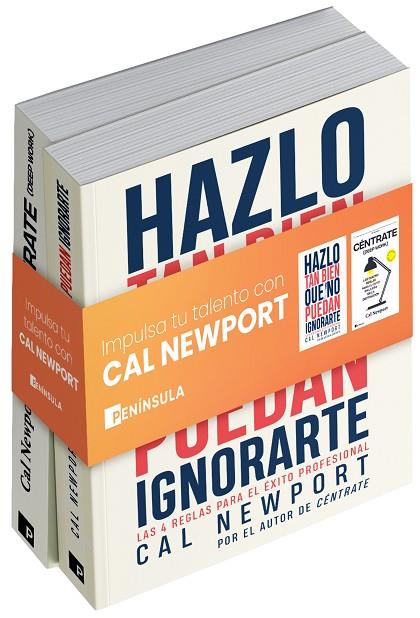 ESTUCHE CAL NEWPORT. CENTRATE + HAZLO TAN BIEN QUE NO PUEDAN IGNORARTE | 9788411003179 | NEWPORT, CAL