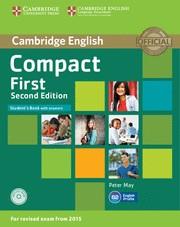 COMPACT FIRST STUDENT'S BOOK WITH ANSWERS WITH CD-ROM 2ND EDITION | 9781107428447 | MAY,PETER