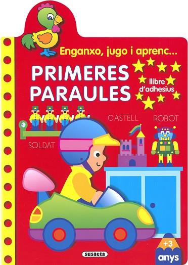 PRIMERS PARAULES LLIBRE D,ADHESIUS +3 ANYS | 9788467788853 | BUSQUETS, JORDI