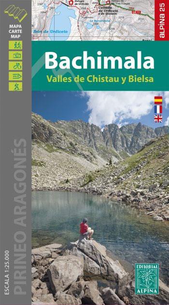 BACHIMALA 1:25.000 VALLE DE CHISTAU Y BIELSA | 9788480909389