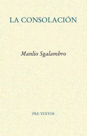 CONSOLACION | 9788481919240 | SGALAMBRO,MANLIO