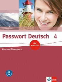 PASSWORT DEUTSCH 4 A2+B1 KURS UND UBUNGSBUCH + CD | 9783126758673 | VARIOS AUTORES