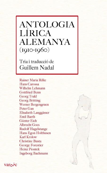 ANTOLOGIA LÍRICA ALEMANYA (1910-1960) (BILINGUE CATALA-ALEMANY) | 9788417113865 | NADAL,GUILLEM