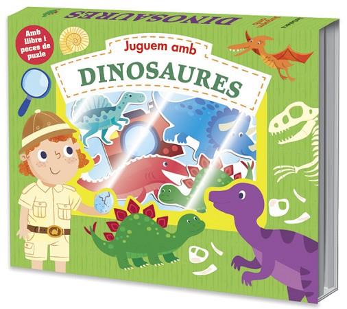 JUGUEM AMB DINOSAURES (LLIBRE + PECES DE PUZLE) | 9788424666569