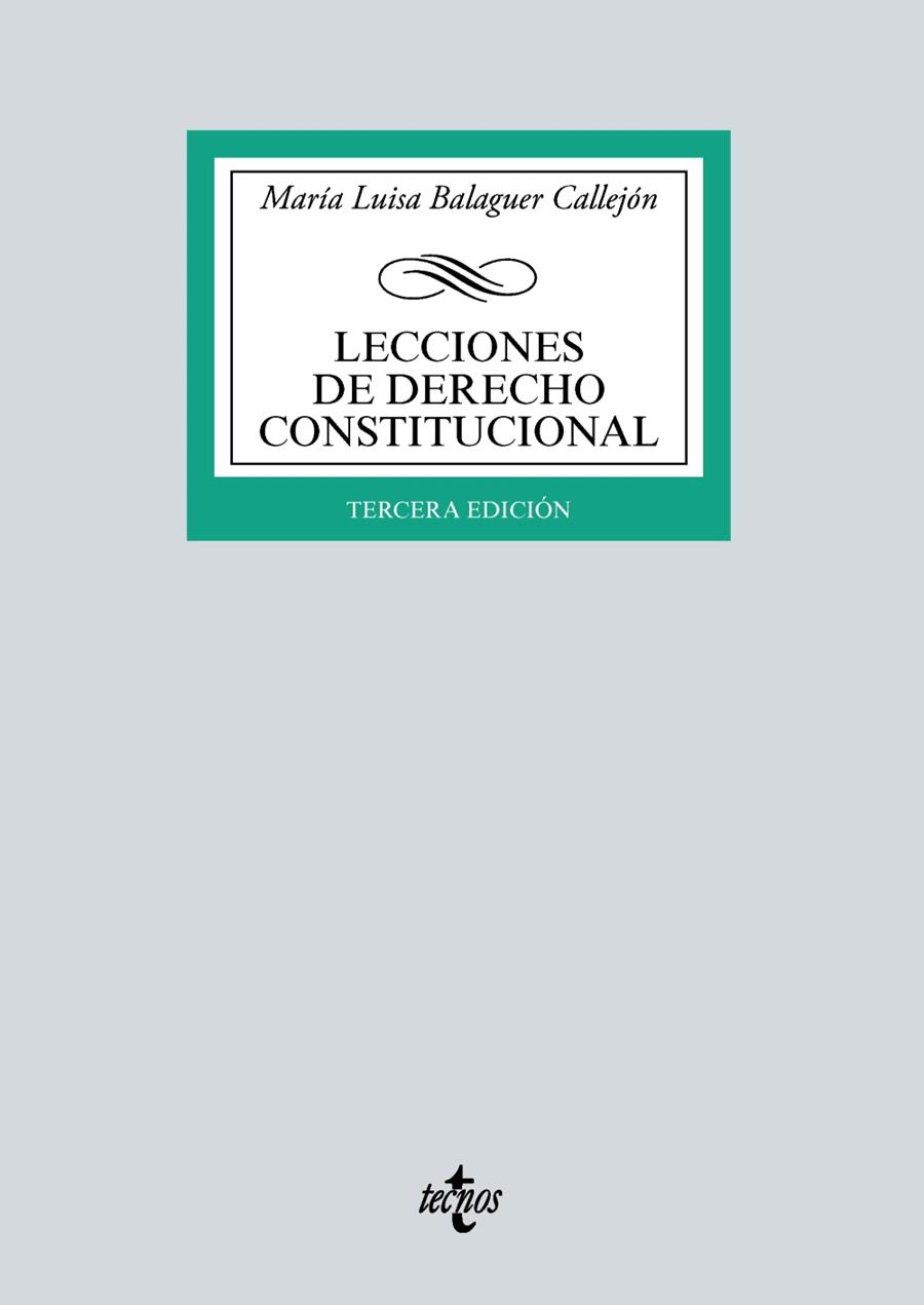 LECCIONES DE DERECHO CONSTITUCIONAL | 9788430982240 | BALAGUER CALLEJÓN, MARÍA LUISA