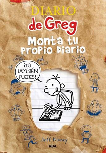 DIARIO DE GREG. MONTA TU PROPIO DIARIO | 9788427203747 | KINNEY,JEFF