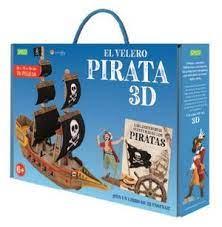 EL VELERO PIRATA 3D. 3D CARTON. CON MAQUETA. A PARTIR DE 6 ANYS | 9788418127526 | M. GAULE/F. LEGIMI