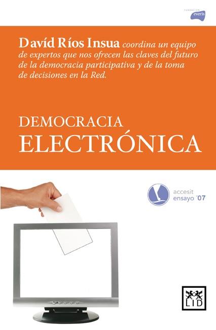 DEMOCRACIA ELECTRONICA | 9788483560624 | RIOS INSUA,DAVID