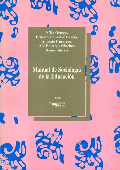 MANUAL DE SOCIOLOGIA DE LA EDUCACION | 9788477745006 | V