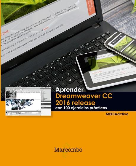 APRENDER DREAMWEAVER CC RELEASE 2016 CON 100 EJERCICIOS | 9788426723994 | , MEDIAACTIVE