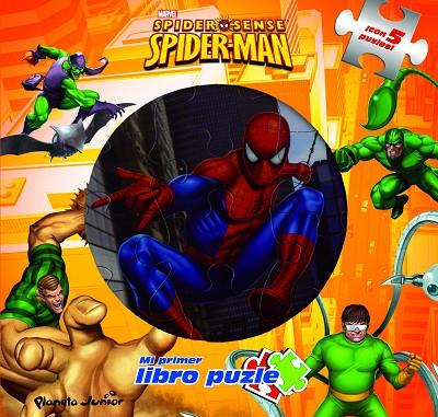 SPIDERMAN MI PRIMER LIBRO PUZLE CON 5 PUZLES | 9788408102724 | SPIDERMAN