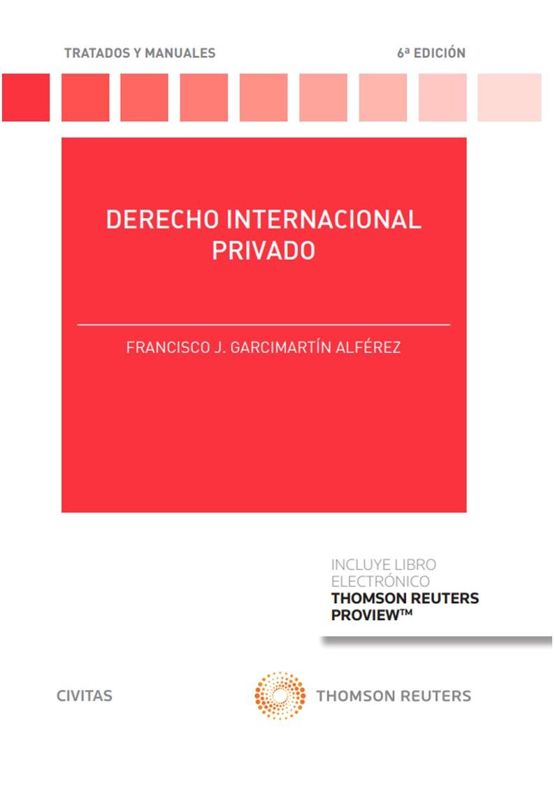 DERECHO INTERNACIONAL PRIVADO (PAPEL + E-BOOK) | 9788413906201 | GARCIMARTÍN ALFÉREZ, FRANCISCO J.