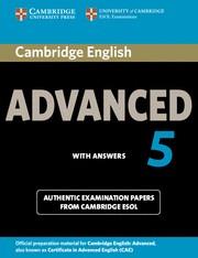 CAMBRIDGE ENGLISH ADVANCED 5 WITH ANSWERS | 9781107603257 | CAMBRIDGE ESOL