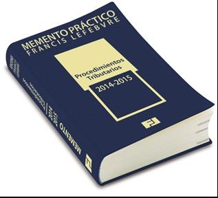 MEMENTO PRACTICO PROCEDIMIENTOS TRIBUTARIOS 2014-2015 | 9788415911890 | LEFEBVRE,FRANCIS